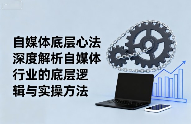 自媒体底层心法，深度解析自媒体行业的底层逻辑与实操方法-想要创业网