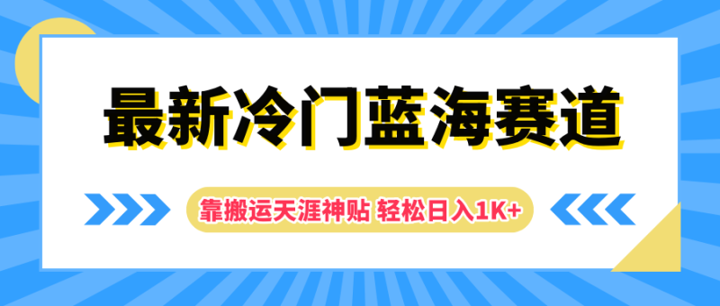 最新冷门蓝海赛道，靠搬运天涯神贴轻松日入1K+-想要创业网
