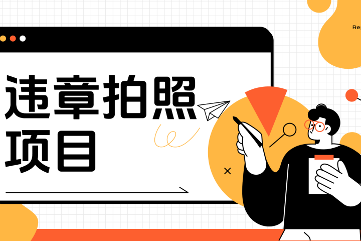 车辆违章拍照项目，可发展代理躺赚收益-想要创业网