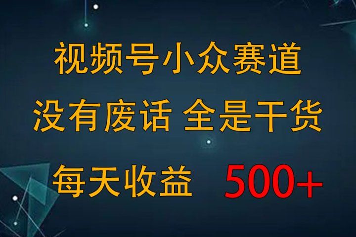 2024视频号新手攻略，今日话题赛道带你日赚300+-想要创业网