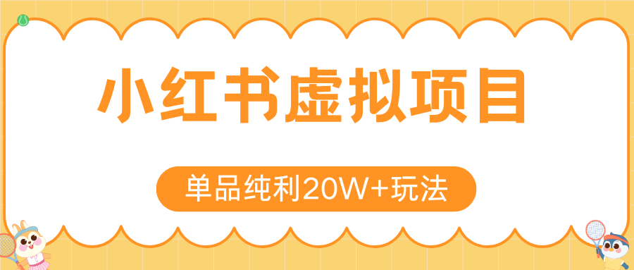 小红书卖虚拟产品，单品纯利20W+玩法分享（4节系列课程）-想要创业网