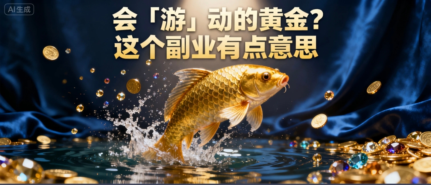 单号月销1.5W+！AI“凭空造鱼”带货新玩法，小白3分钟出一个爆款视频-想要创业网