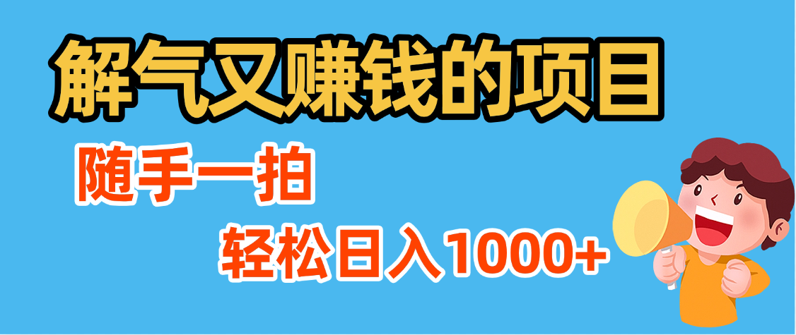 解气又赚钱的项目，最新违章拍照赚钱，随手一拍，轻松收入1000+-想要创业网