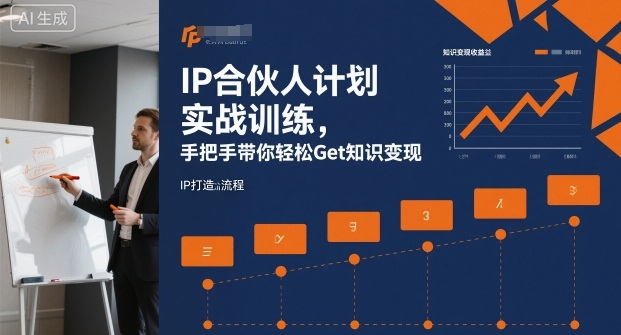 IP合伙人计划实战训练，手把手带你轻松Get知识变现-想要创业网