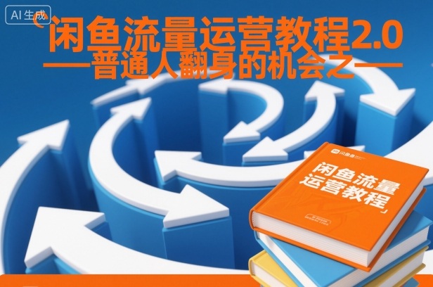 闲鱼流量运营教程2.0——普通人翻身的机会之一-想要创业网