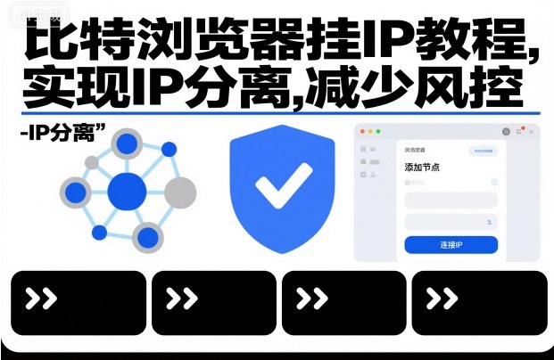 比特浏览器挂IP教程，实现IP分离，减少风控-想要创业网