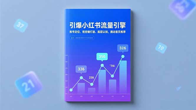 引爆小红书流量引擎,账号定位、视觉锤打造、底层认知,撬动首页推荐-想要创业网