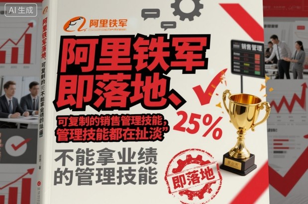 阿里铁军即落地、可复制的销售管理技能，不能拿业绩的管理技能都在扯淡-想要创业网