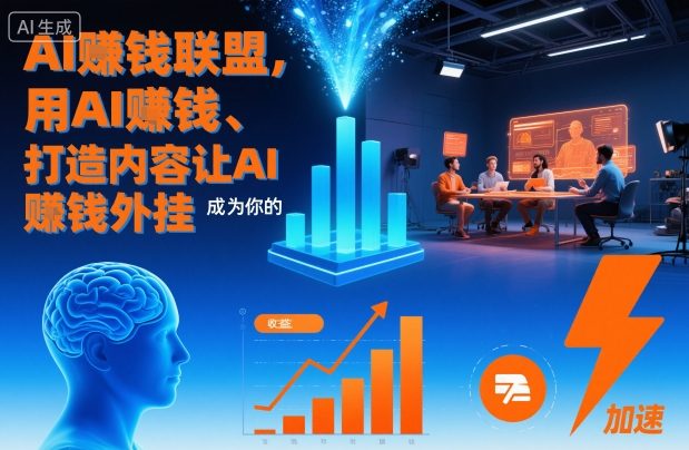 AI賺钱联盟，用AI賺钱、打造内容让AI成为你的賺钱外挂-想要创业网