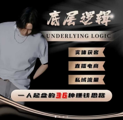 一个人起盘的底层逻辑,私域流量-直播电商-实体获客,一人起盘的36种賺钱思路-想要创业网