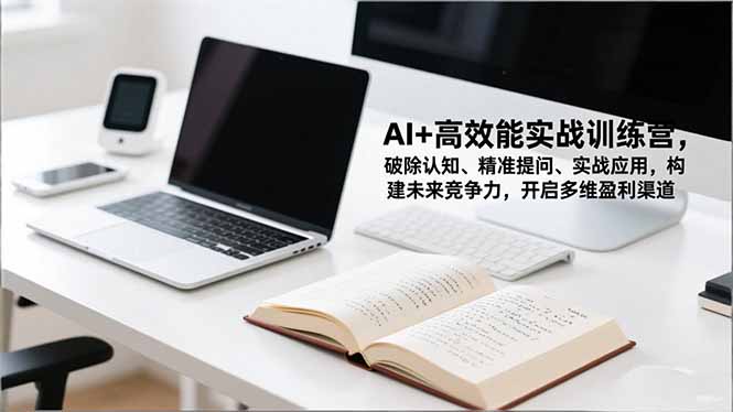 AI+高效能实战训练营，破除认知、精准提问、实战应用，构建未来竞争力，开启多维盈利渠道-想要创业网