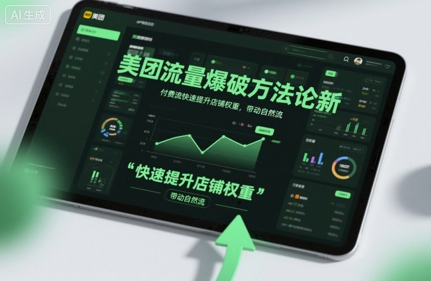 美团流量爆破方法论,付费流快速提升店铺权重,带动自然流-想要创业网