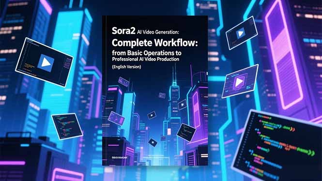 Sora2 AI视频生成的系统教程(英文版-想要创业网