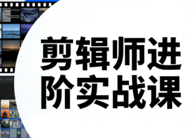 剪辑师进阶实战课(更新23年-25年)-想要创业