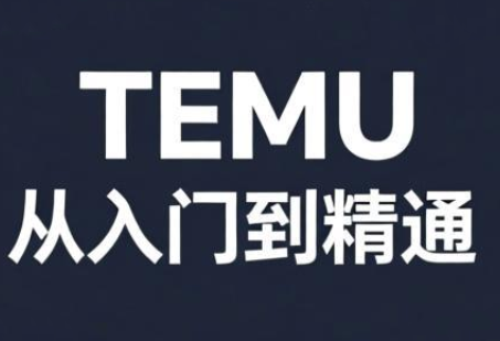 跨境麦冬·TEMU从入门到精通-想要创业