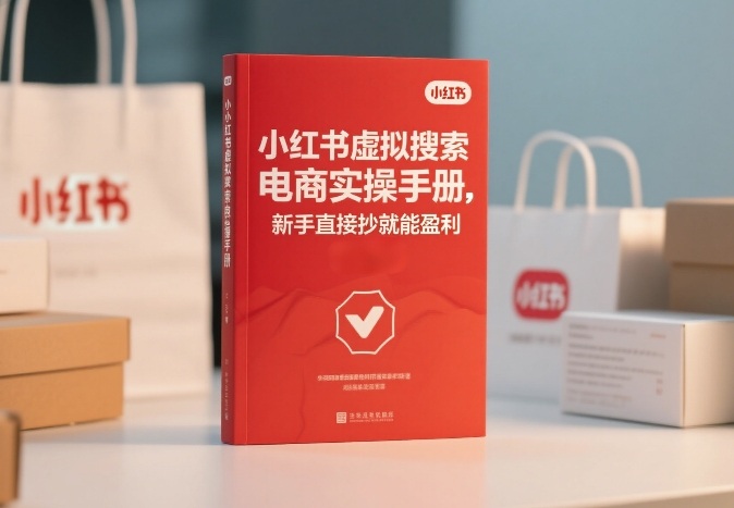 小红书⁠‬⁠‌‬⁠‬‍‍‌‬‌‍⁠‌⁠⁠‬‬‌‍虚拟搜索电商实操手册，新手直接抄就能盈利-想要创业