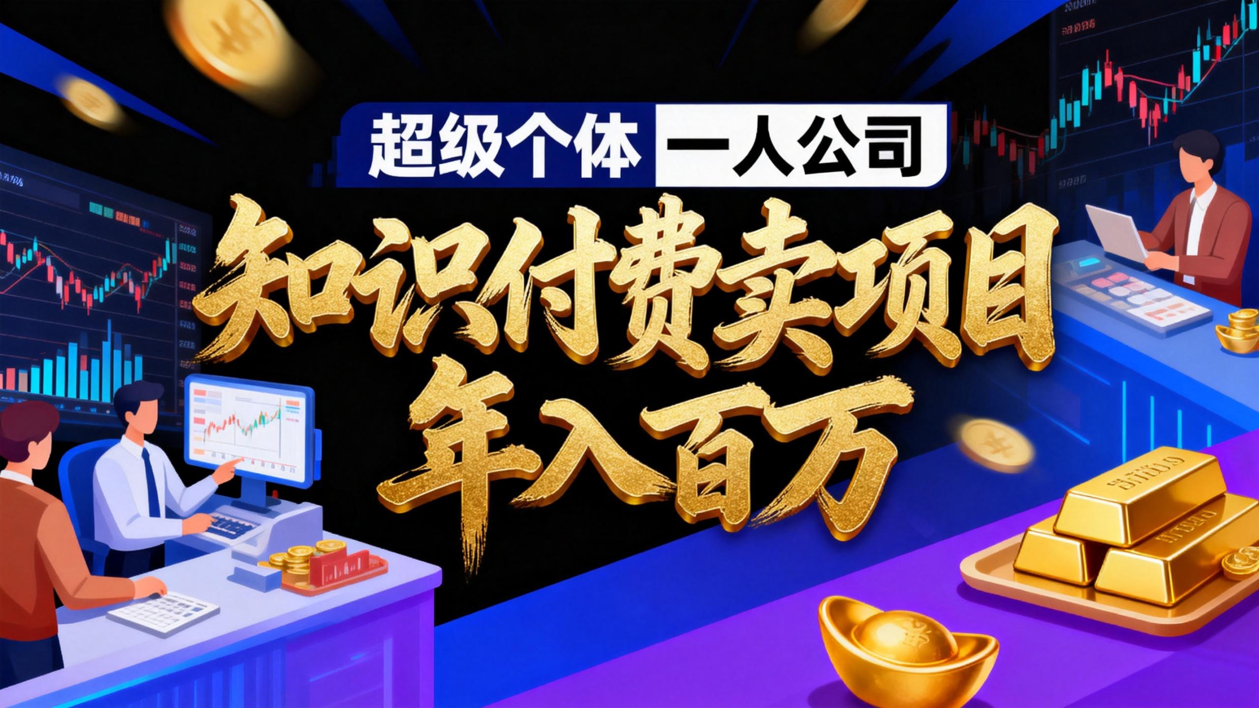 2026年“超级个体一人公司”私域卖项目年入百万，个人IP-精准引流-项目包装-转化成交-想要创业