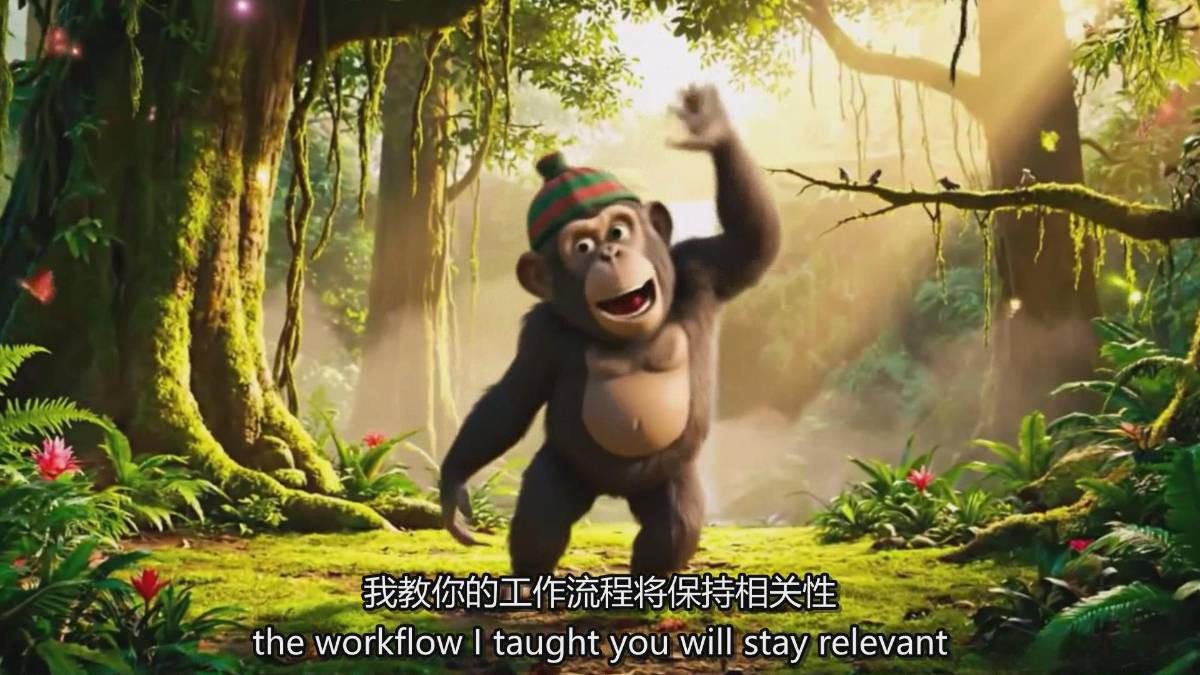 AI电影制作终极指南：从创意到成片，系统掌握智能影视全流程实战课(中英字幕