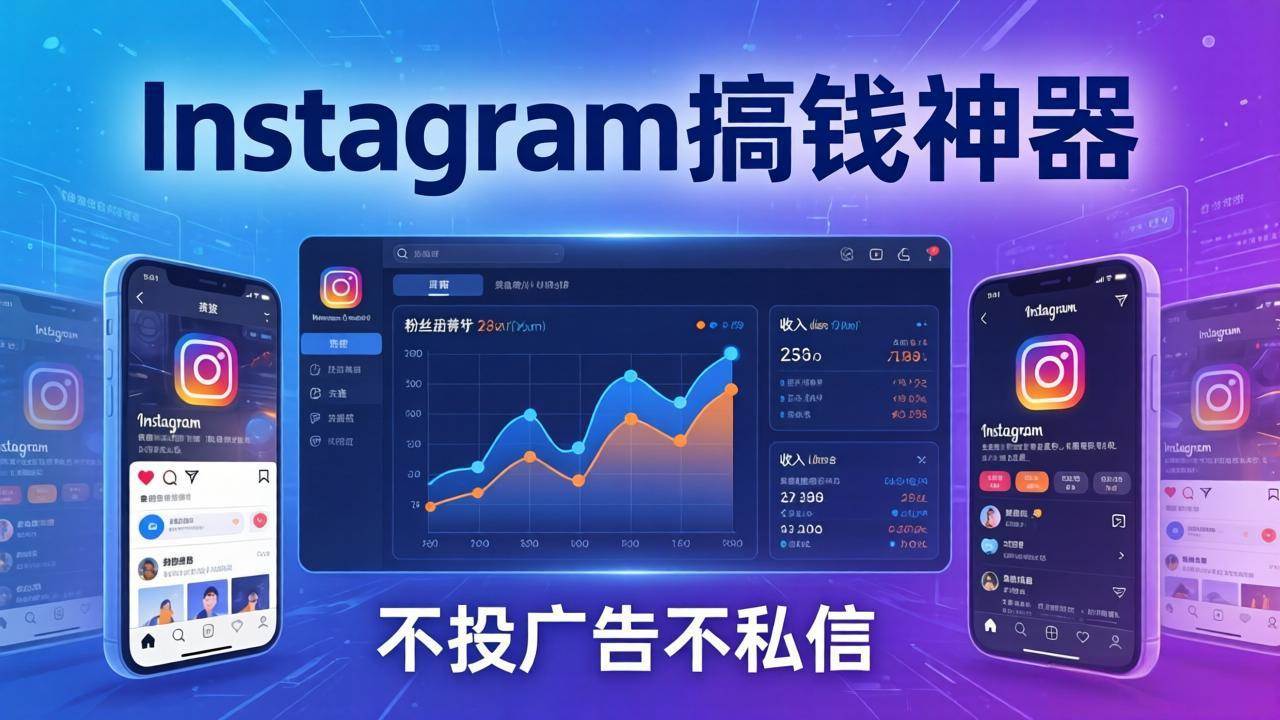 （17731期）Instagram搞钱神器：月涨6万粉+月入5万刀，不投广告不私信，靠算法+低价产品-想要创业