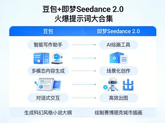 豆包+即梦Seedance 2.0，市面上卖的比较火爆的提示词大合集-想要创业