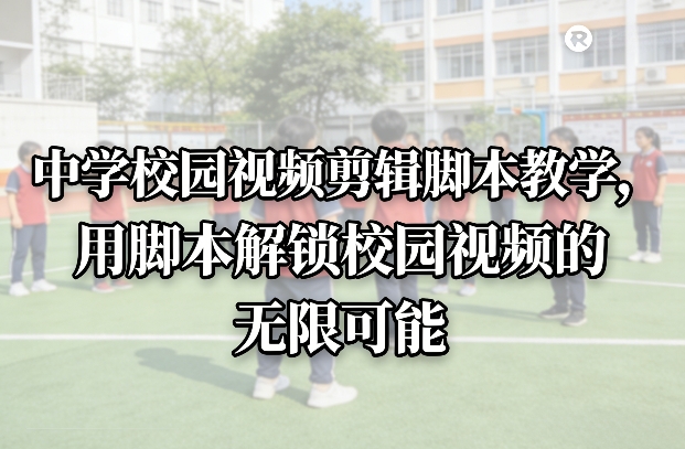 中学校园视频剪辑脚本教学，用脚本解锁校园视频的无限可能-想要创业