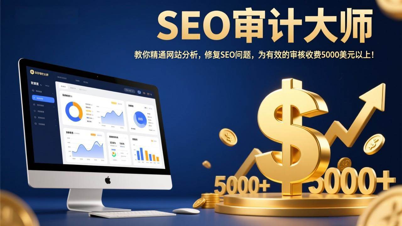 （17475期）SEO审计大师：教你精通网站分析，修复SEO问题，为有效的审核收费5000美元以上！-想要创业
