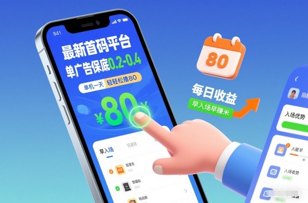 最新首码平台,单广告保底0.2-0.4,单机一天轻松撸80,早入场早賺米【揭秘】 最新首码平台,单广告保底0.2-0.4,单机一天轻松撸80,早入场早賺米【揭秘】