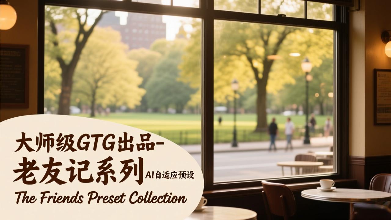 大师级GTG出品-老友记系列AI自适应预设The Friends Preset Collection-想要创业