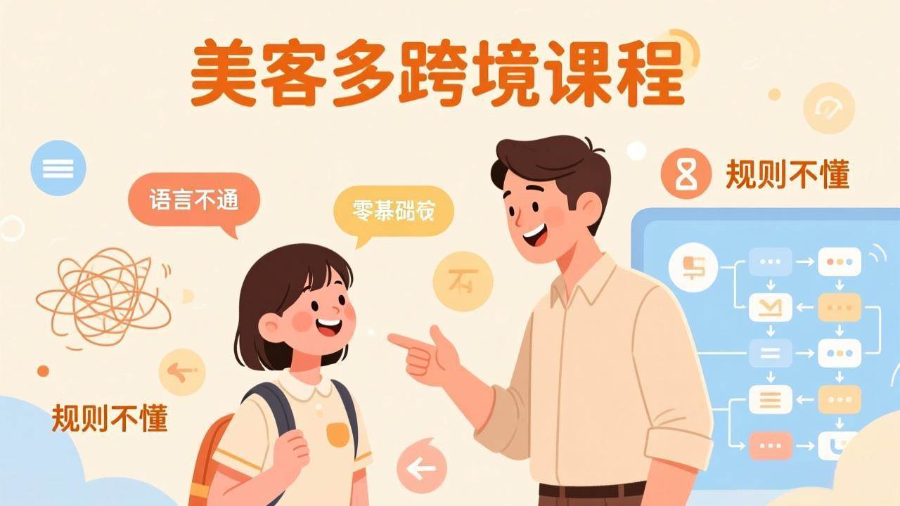 （17503期）怕语言不通、怕不懂规则？零基础小白也能做的美客多跨境课，手把手带你美客多开店稳赚-想要创业