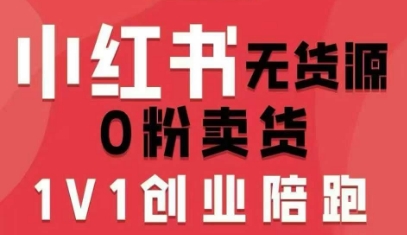 小红书无货源0粉电商课，开店准备、选品策略、笔记撰写、视频剪辑、数据分析、账号打造、资料文档(更新26年3月)-想要创业