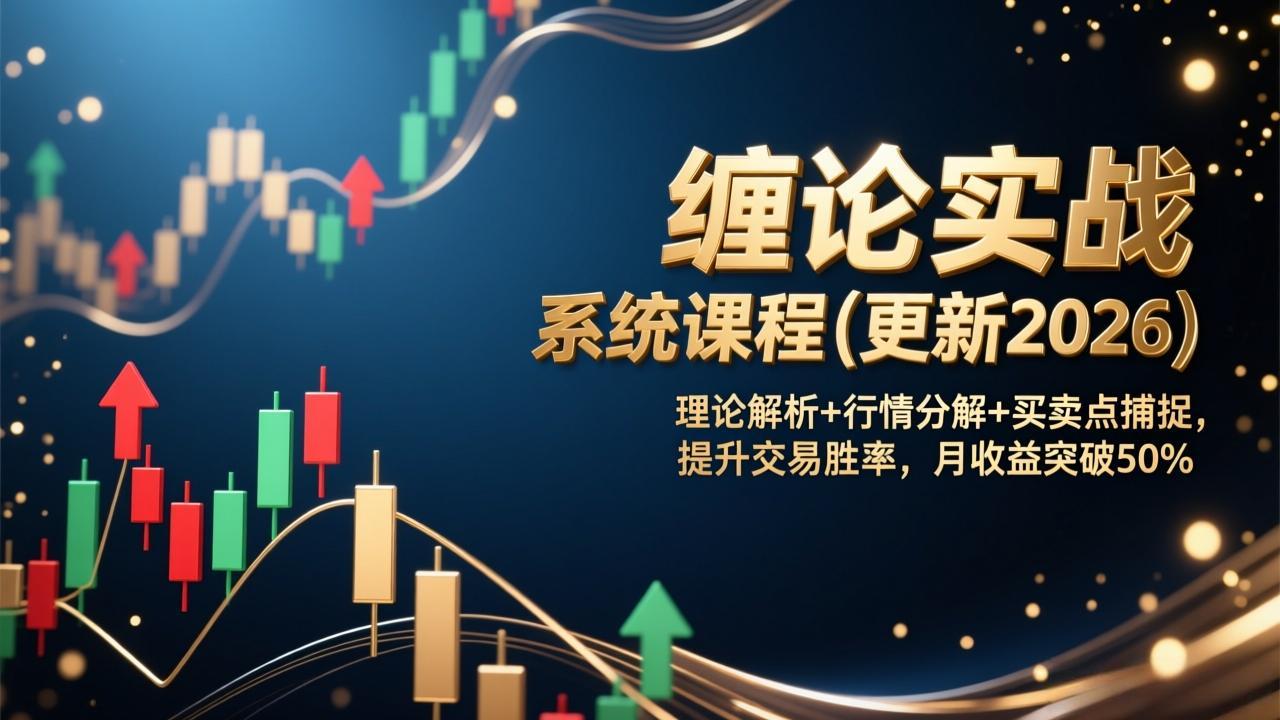 缠论实战系统课程(更新2026-想要创业