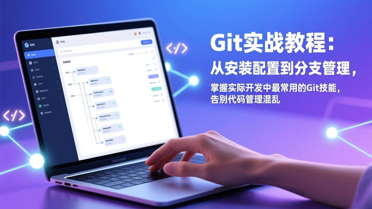 （17513期）Git实战教程：从安装配置到分支管理，掌握实际开发中最常用的Git技能，告别代码管理混乱-想要创业